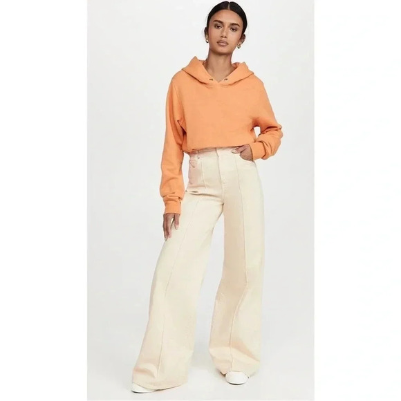A.L.C. Tops - A.L.C. Orange Cream Sweatshirt